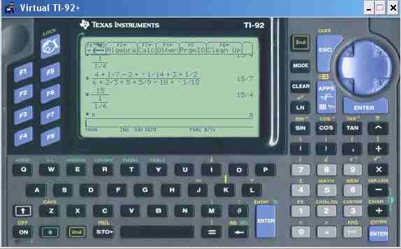 Emulador Calculadora TI - 92